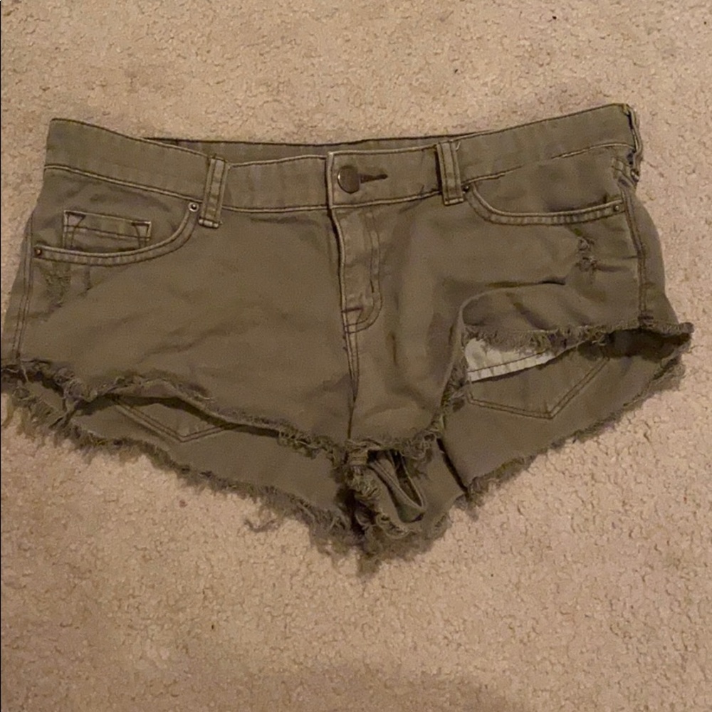 Jean shorts